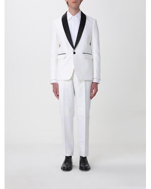DSquared² Cotton And Silk Tuxedo - White