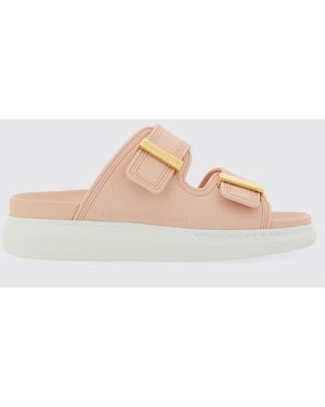 McQueen Sandalias De Tacón Mujer - Rosa