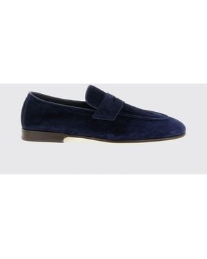 Brunello Cucinelli Suede Loafers - Blue