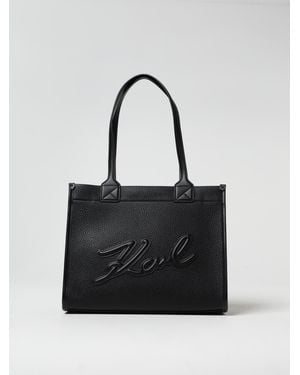 KARL LAGERFELD Tote Bags - Black