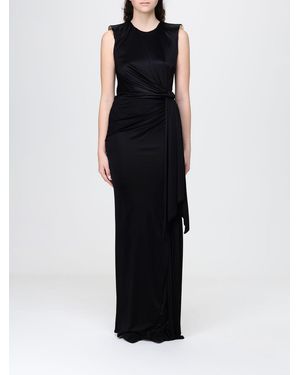 Elisabetta Franchi Draped Top - Black