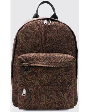 Etro Zaino Uomo - Marrone