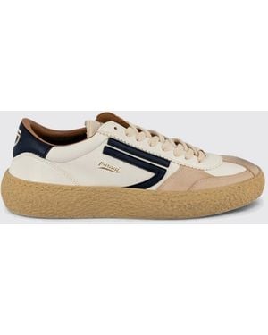 PURAAI 1.01 Vintage Vegan Leather Trainers - Multicolour