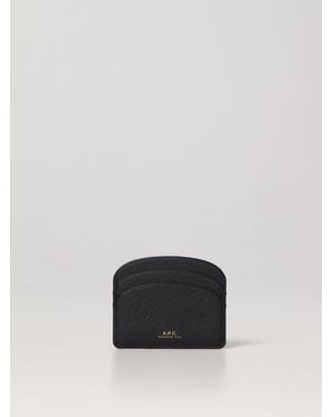 A.P.C. Portmonnaie Herren - Schwarz