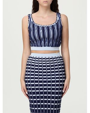 Elisabetta Franchi Top Mujer - Azul