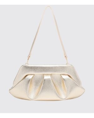 THEMOIRÈ ThemoirÈ Bios Laminated Vegan Leather Clutch - Natural