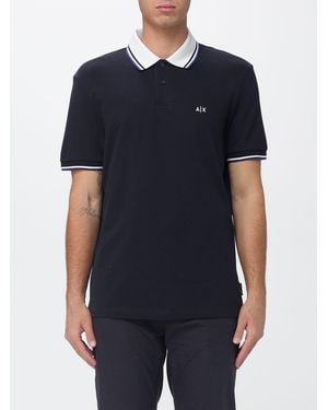 ARMANI EXCHANGE Polo Shirt - Blue