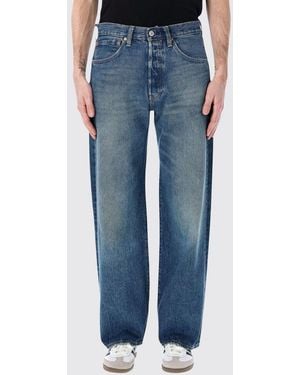 Levi's Jeans 501 A Gamba Larga - Blu