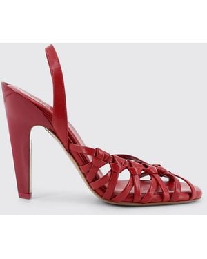 Chloé Sandalias De Tacón Mujer - Rojo