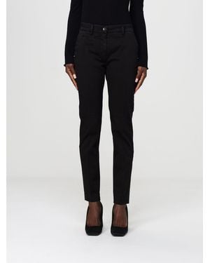 Mason's Stretch Cotton Slim Fit Pants - Black