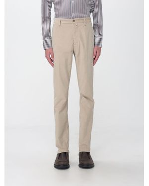 Brooksfield Pantalon Slim Fit Taille Moyenne En Velours - Neutre
