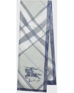 Burberry Bufanda Mujer - Azul