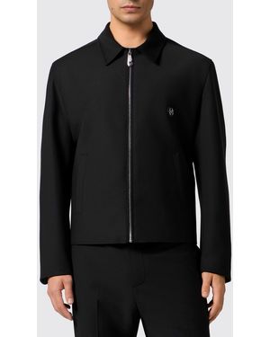 Philipp Plein Pp Wool Coat - Black