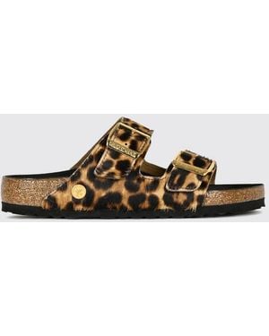 Birkenstock Heeled Sandal - Natural