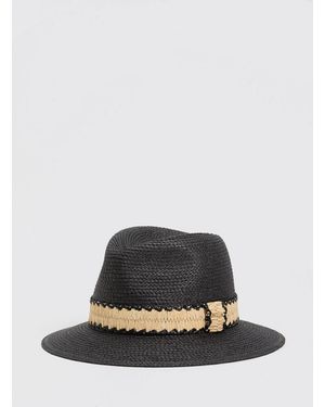 Twinset Raffia Hat - White
