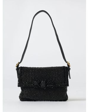 Maliparmi Schultertasche Damen - Schwarz