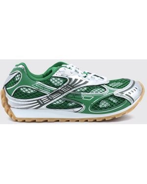 Bottega Veneta Orbit Sneakers Aus Technischem Mesh Im Bicolor-Design - Grün