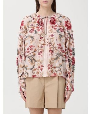 FARM Rio Baumwollbluse Mit Blumenprint - Pink