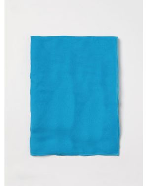 Alberta Ferretti Silk Chiffon Stole - Blue