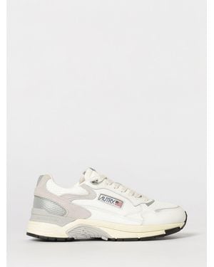 Autry Hyperway Leather And Mesh Trainers - White