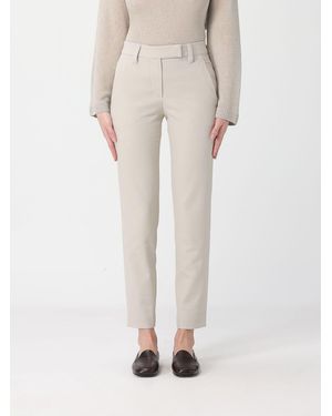 Brunello Cucinelli Tapered Tailored Pants - Natural
