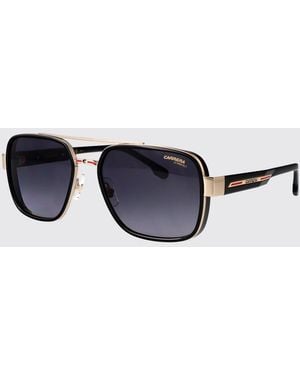 Carrera Aviator Sunglasses With Double Bridge And Gradient Lenses - Black