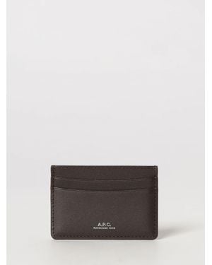 A.P.C. Portafoglio Uomo - Grigio