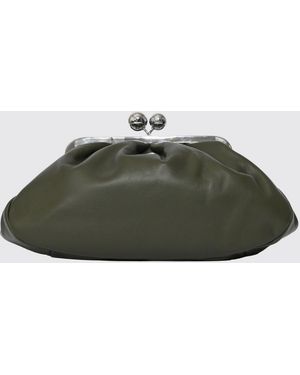 Weekend by Maxmara Leather Clutch - Green