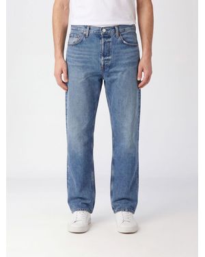 Agolde Magnus Mid-Rise Straight Leg Jeans - Blue