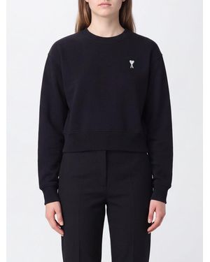Ami Paris Crewneck Sweatshirt - Blue