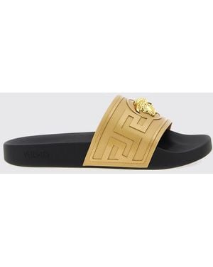 Versace Sandals - Metallic