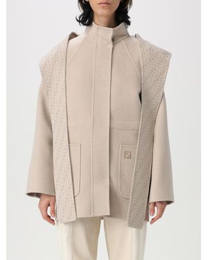 Fendi Abrigo Mujer - Neutro