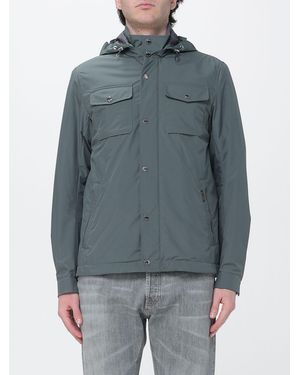 Moorer Fenzi-Stu Polyester Windbreaker - Blue