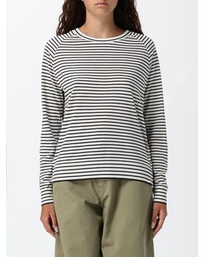 Herno Jersey De Cuello Redondo De Lyocell Con Manga Larga Y Botones Decorativos - Gris
