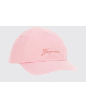 Jacquemus Baluchon Nylon Hat - Pink