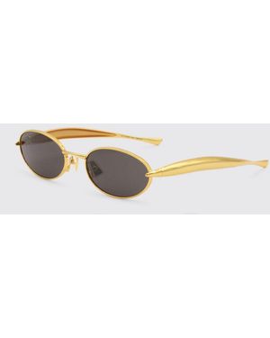 Bottega Veneta Sardine Metal Sunglasses - Grey