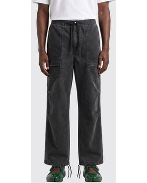 Entire studios Cotton Drawstring Trousers - Black