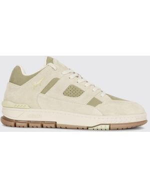 Axel Arigato Two-Tone Suede And Nubuck Low-Top Sneakers - Natural