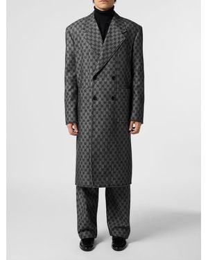 Philipp Plein Mantel Herren - Schwarz