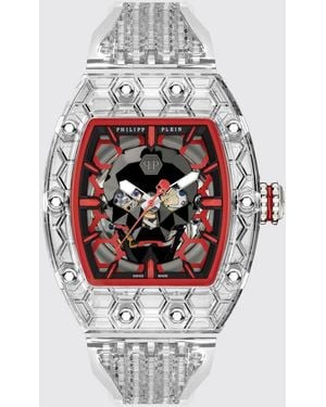 Philipp Plein Crypto King Cry$Tal $Layer Watch - Grey