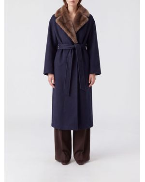 P.A.R.O.S.H. Coat P.A.R.O.S.H - Blue