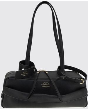 Balenciaga Sac Porté Épaule Femme - Noir