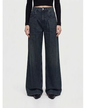 Isabel Marant Jeans Flare En Denim - Bleu