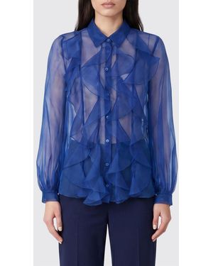 Hanita Long-Sleeved Shirt - Blue