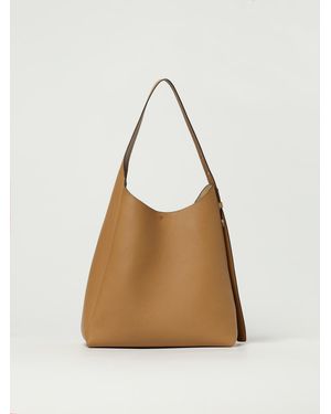 Tory Burch Romy Leather Hobo Bag - Natural