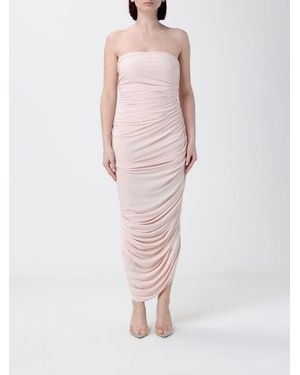 Norma Kamali Draped Jersey Dress - Pink