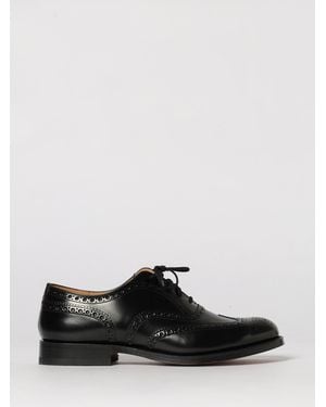 Church's Leather Derby Shoes - Black