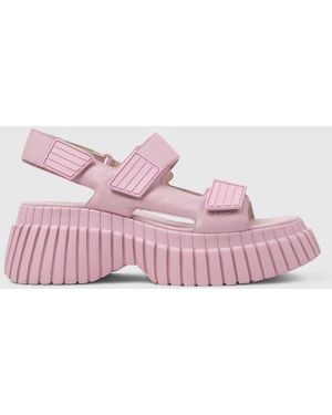 Camper Flat Sandal - Pink