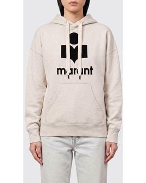 Isabel Marant Cotton Blend Hoodie - Natural