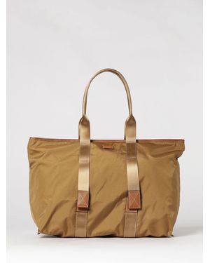 Lancel Mistral Rollable Nylon Bag - Natural